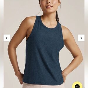 Beyond Yoga Featherweight Rebalance Tank Top Women’s Small Navy Blue